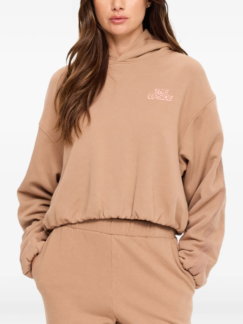 The Upside Felpa Marlon Camila con cappuccio - Marrone
