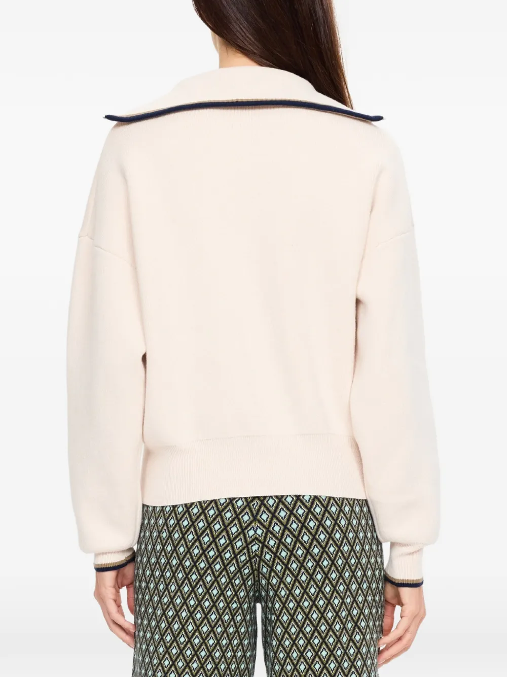 The Upside Kairo Half-zip Sweater in Neutrals, view 5