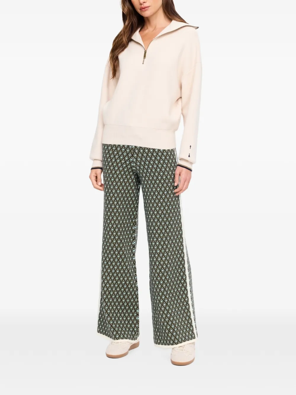 The Upside Kairo Half-zip Sweater in Neutrals, view 2