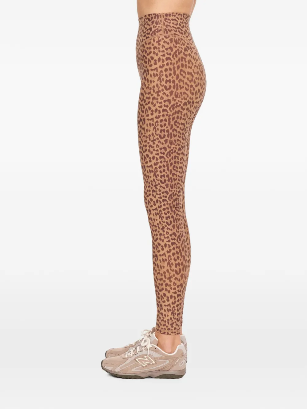 The Upside Javan legging met luipaard-print Bruin