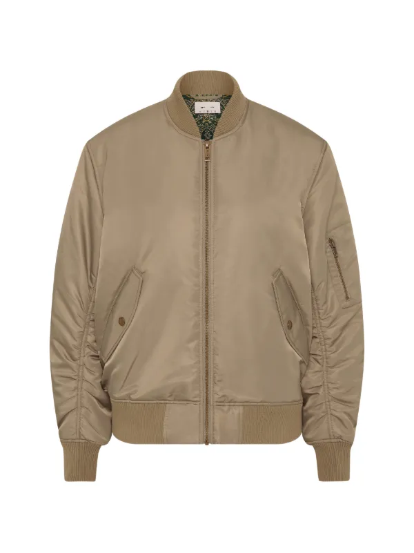 The Upside Tribute Bomber Jacket in Green