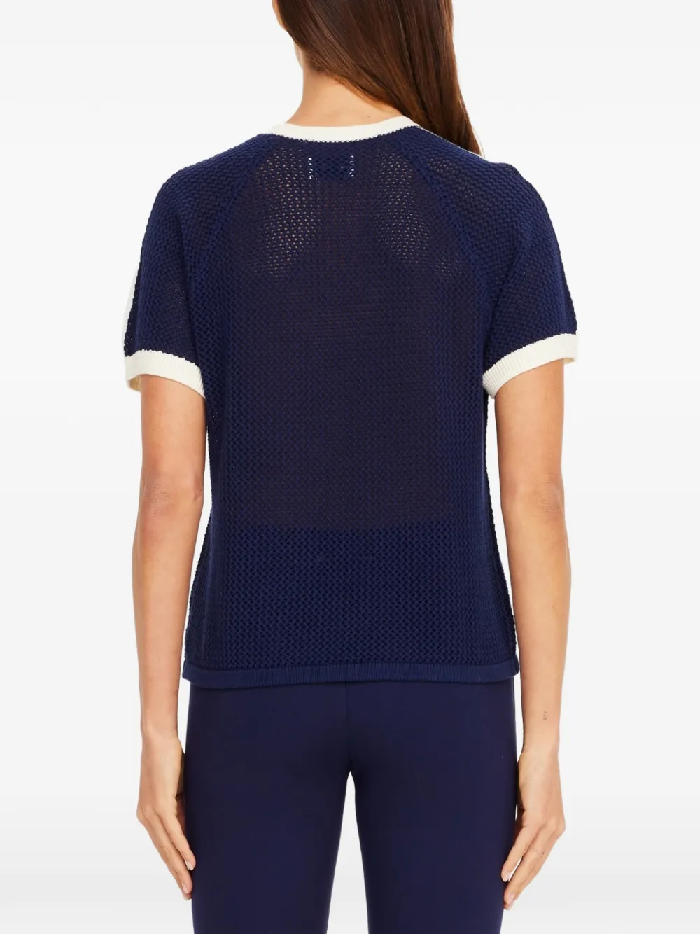 The Upside Fenway Jordan gebreid T-shirt Blauw