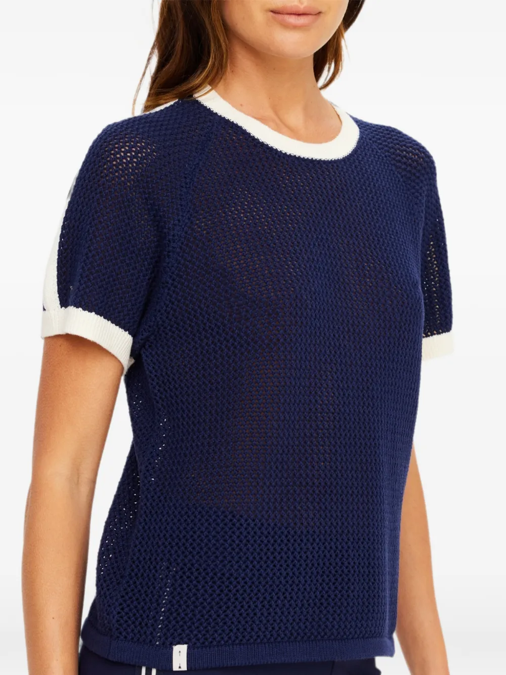 The Upside Fenway Jordan gebreid T-shirt Blauw