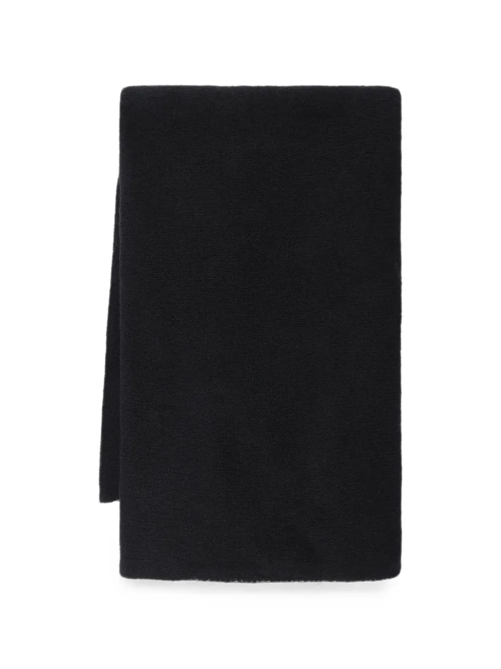 Emerson Renaldi fine-knit cashmere scarf - Nero