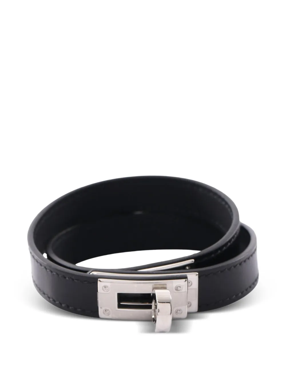 Hermès Pre-Owned Kelly double-tour bracelet - Schwarz