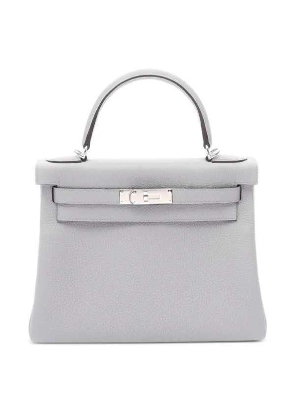 Hermès Pre-owned 2026 28 Kelly Tote Bag in Grey