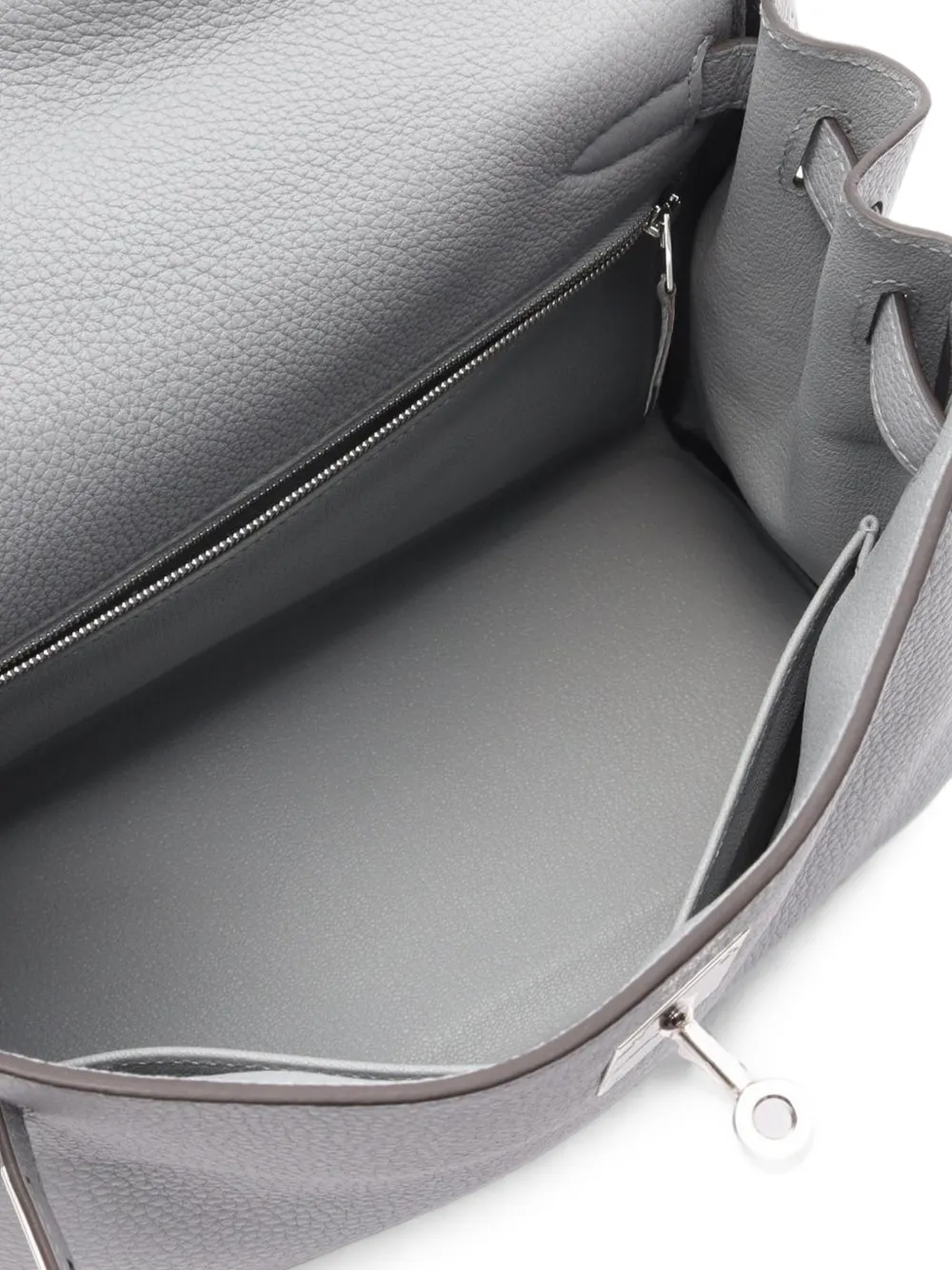 Hermès Pre-owned 2026 28 Kelly Tote Bag in Grey, view 3