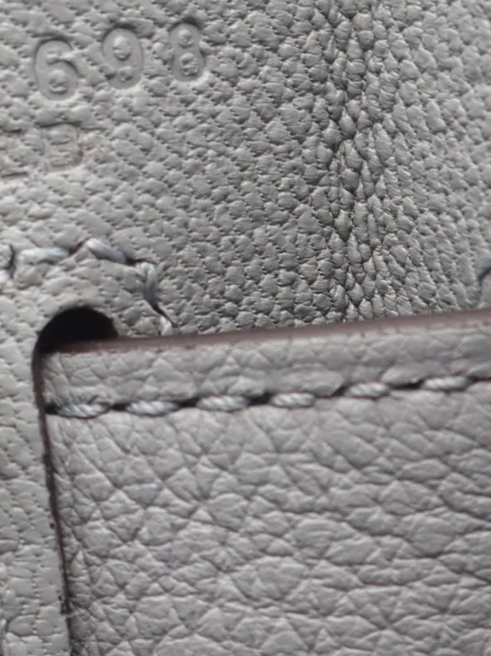 Hermès Pre-owned 2026 28 Kelly Tote Bag in Grey, view 4