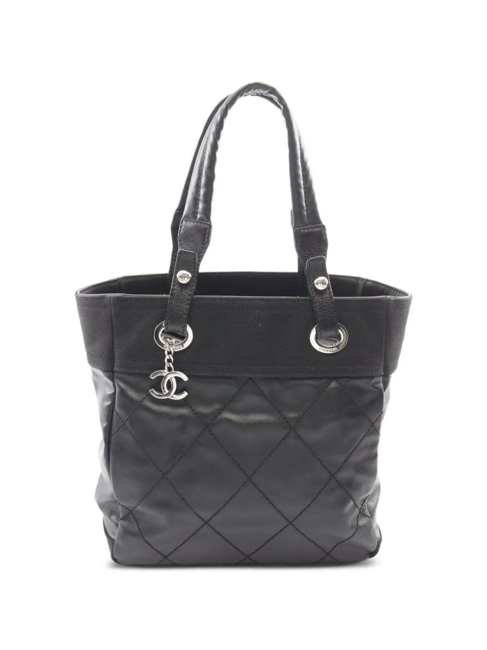CHANEL Pre-Owned 2006-2008 PM Paris Biarritz tote bag - Black