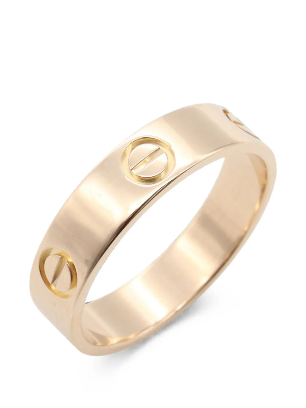 Cartier Love engraved-details ring - Oro