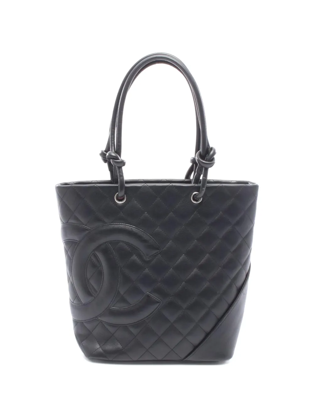 CHANEL Pre-Owned 2004-2005 medium leather tote bag - Nero