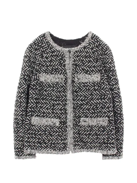 CHANEL Pre-Owned chaqueta Cocomark con cremallera 1986-1988