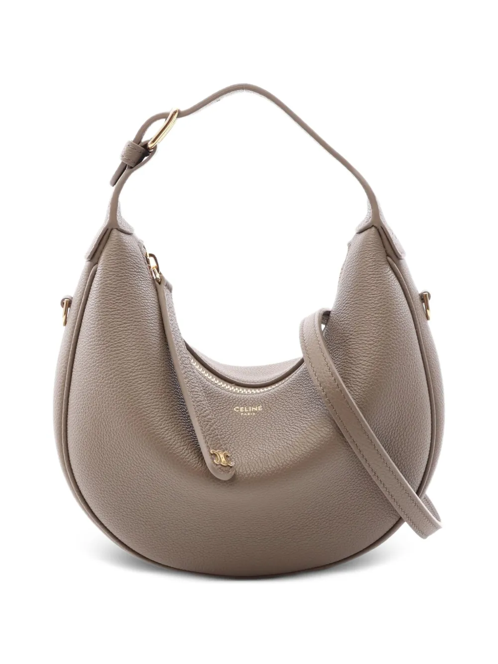Celine Pre-Owned Lulu Triomphe two-way handbag - Grey