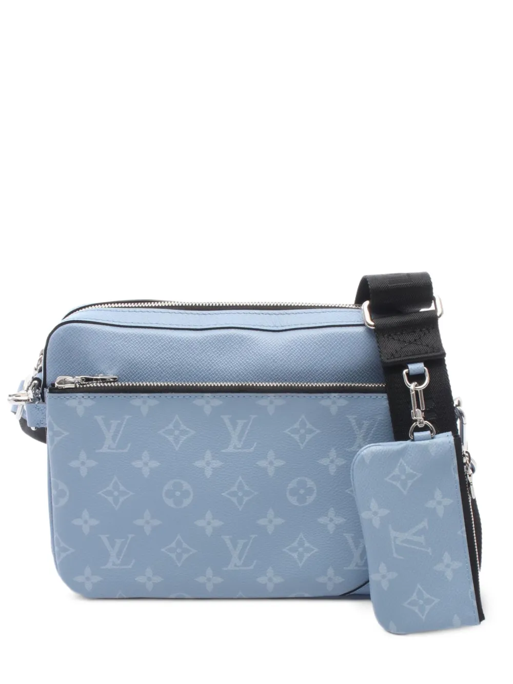 Louis Vuitton Pre-Owned Taigarama Trio Messenger crossbody bag - Blau