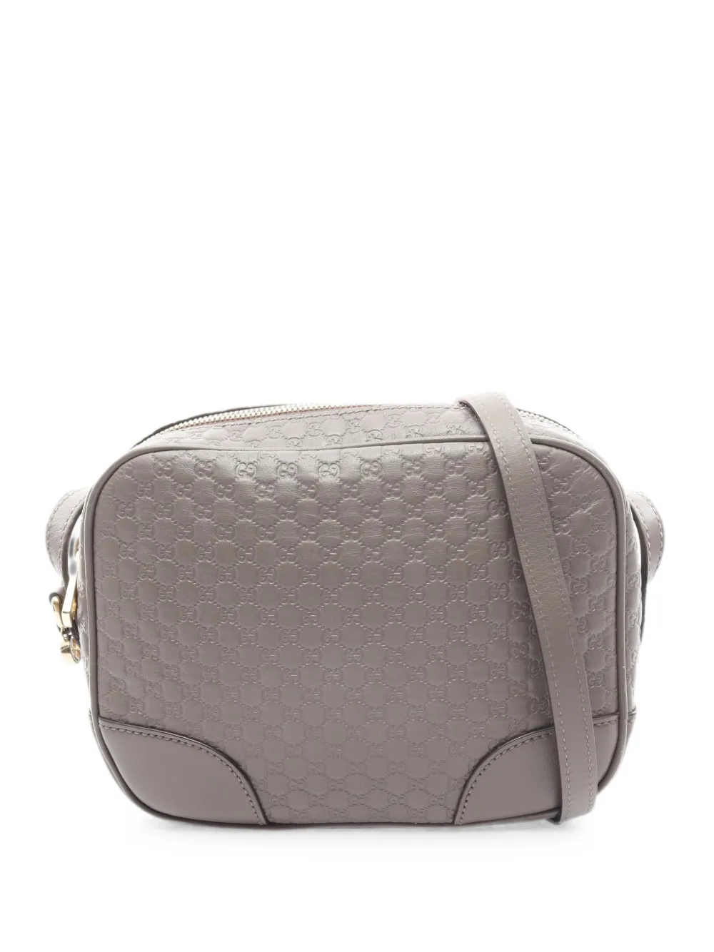 Gucci Pre-Owned Bree Guccissima shoulder bag - Grigio