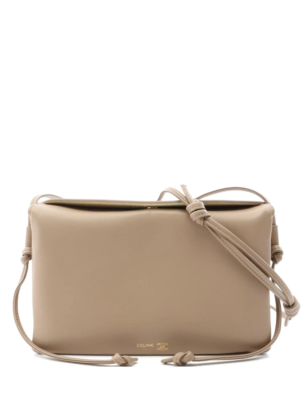 Celine Pre-Owned Trio flap shoulder bag - Neutrals