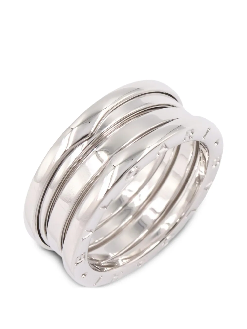 Bvlgari Pre-owned B-zero1 Three-band Ring in Silver, view 2