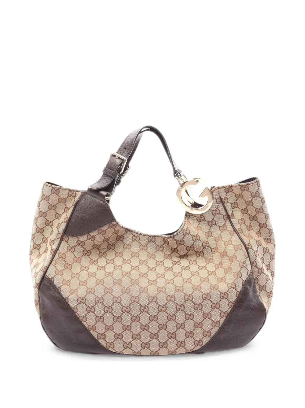 Gucci Pre-Owned GG canvas shoulder bag - Toni neutri