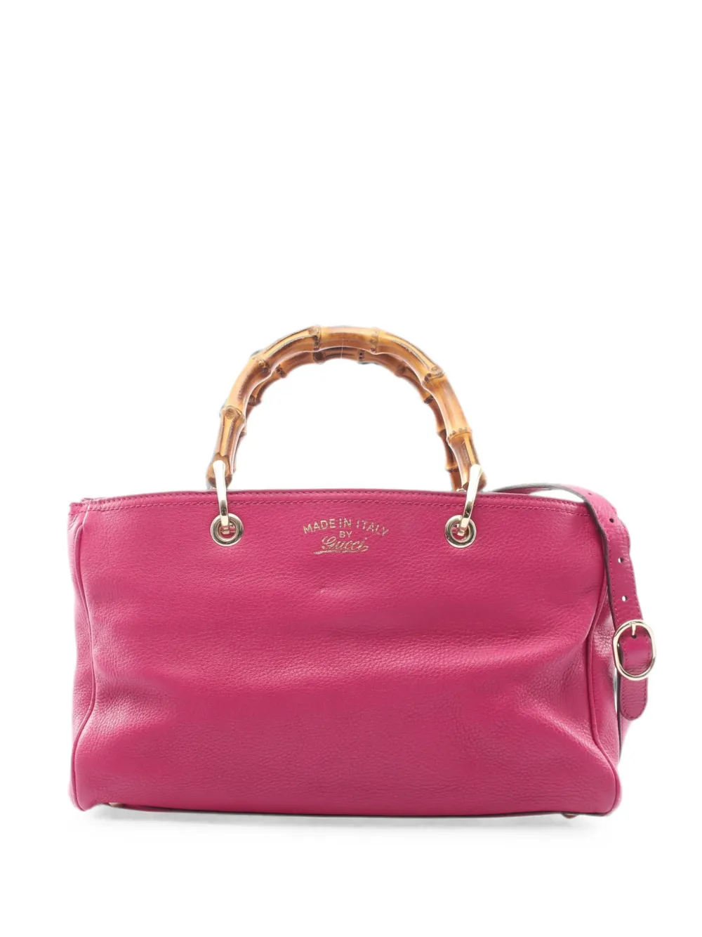 Gucci Pre-Owned Bamboo shopper tote bag - Pink