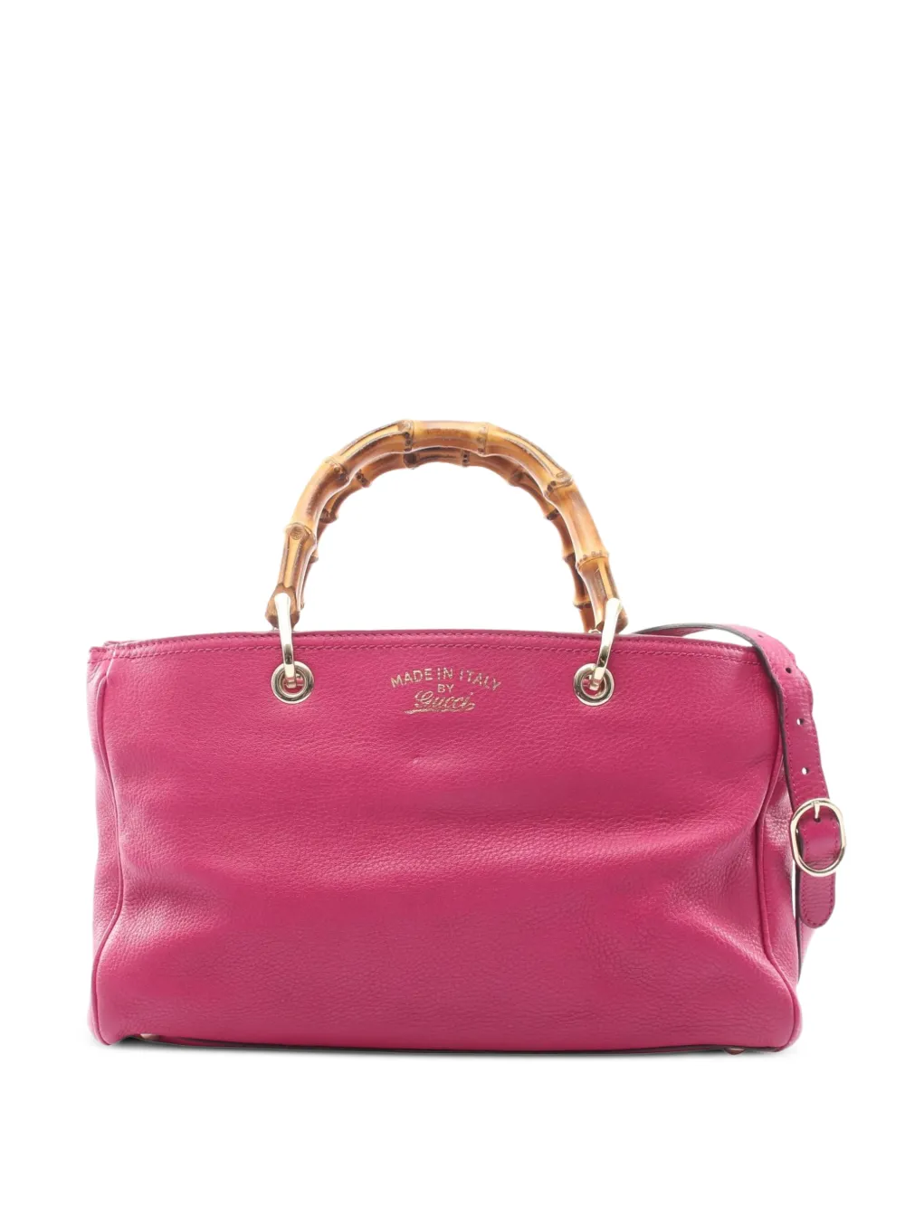 Gucci Pre-Owned Bamboo shopper tote bag - Rosa
