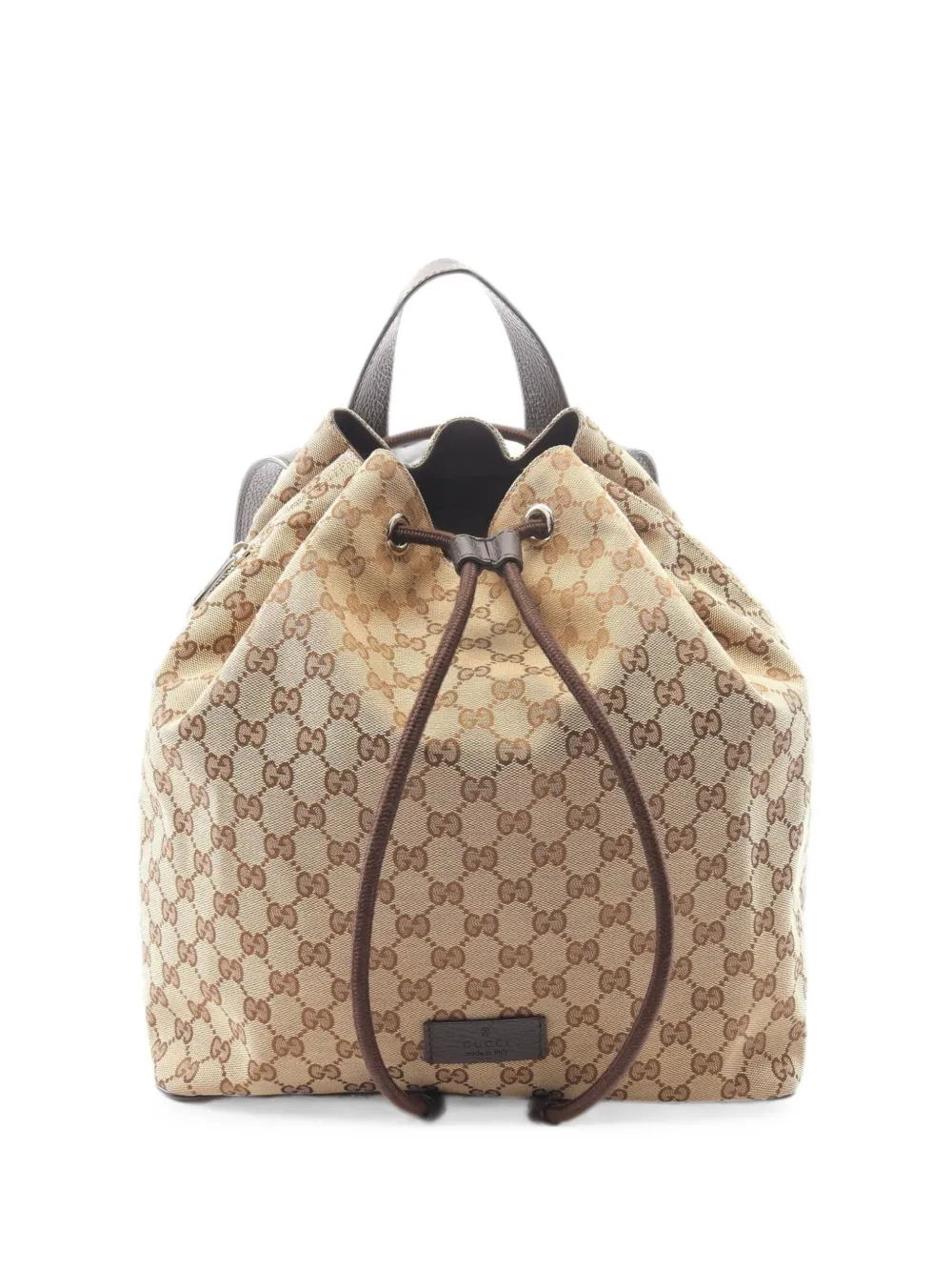 Gucci Pre-Owned GG canvas backpack - Toni neutri
