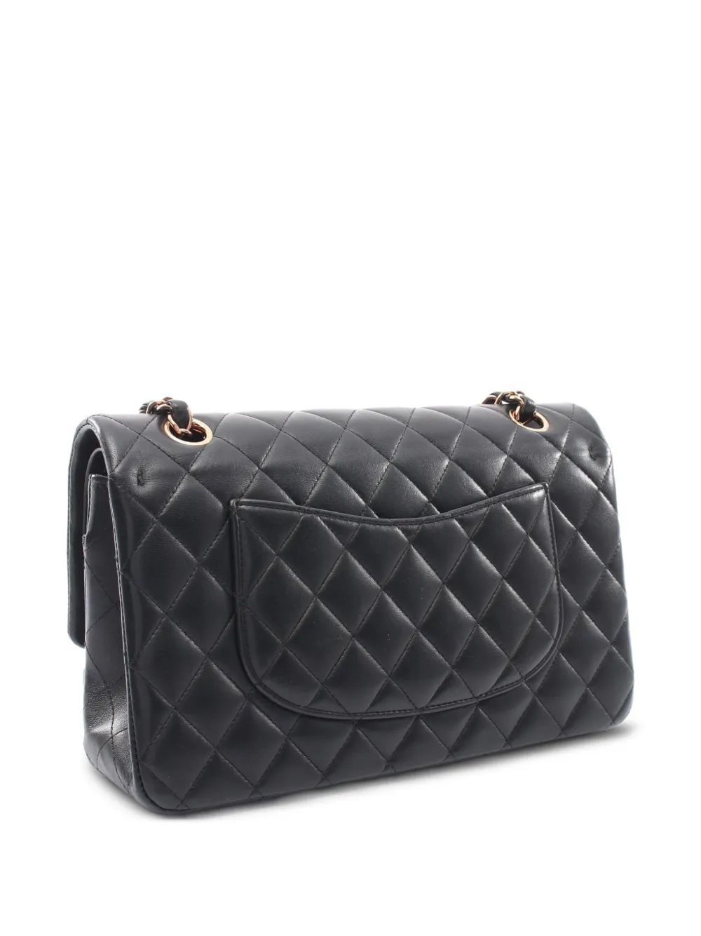 CHANEL Pre-Owned 2021 Classic Double Flap Shoulder Bag | Black