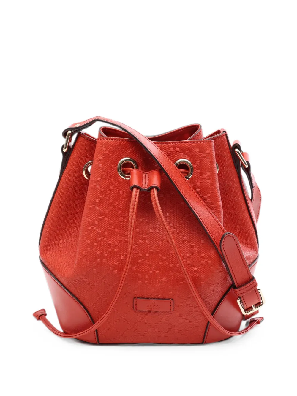 Gucci Pre-Owned Bright Diamante crossbody bag - Rosso