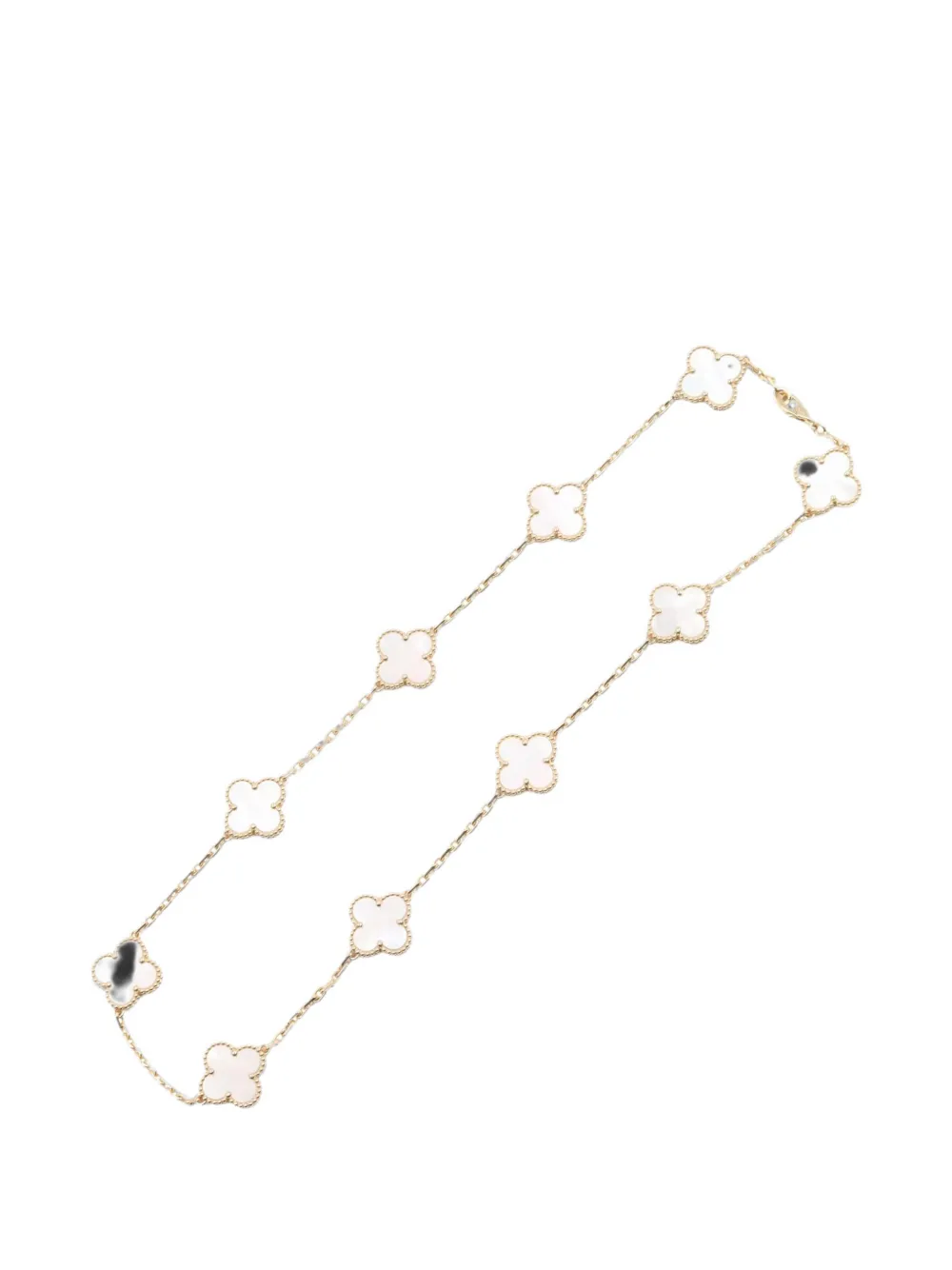 Van Cleef & Arpels Pre-Owned Collana Alhambra con madreperla - Oro