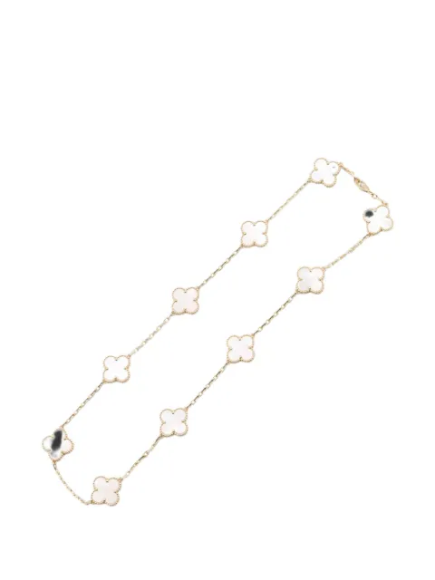 Van Cleef & Arpels Pre-Owned Alhambra mother-of-pearl necklace