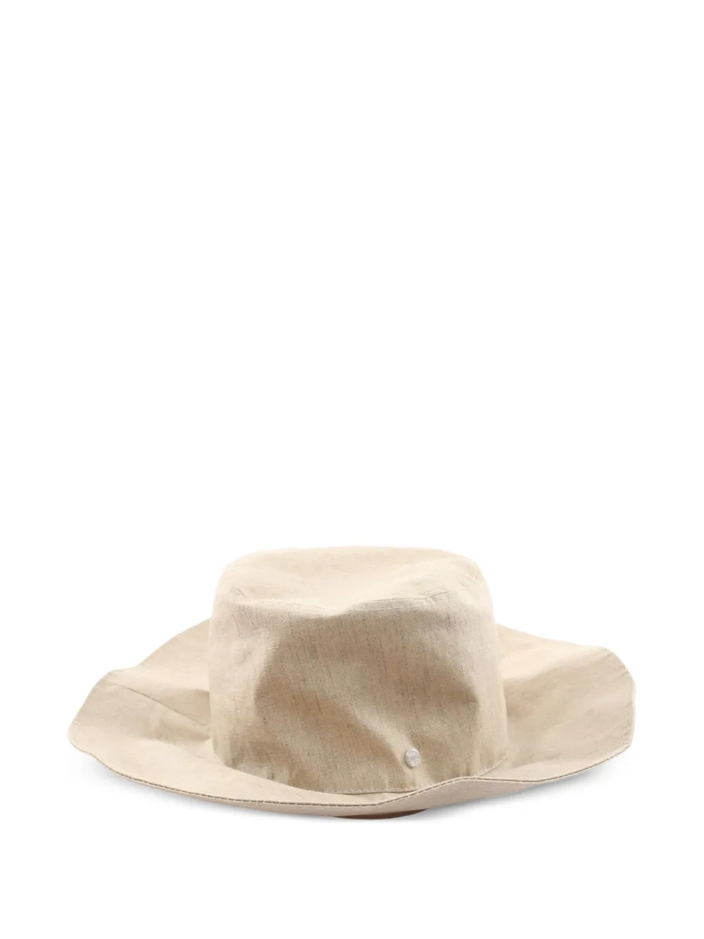 Hermès Pre-Owned wide-brim bucket hat - Nude
