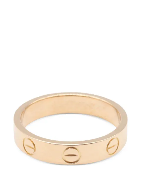 Cartier Love engraved-details ring