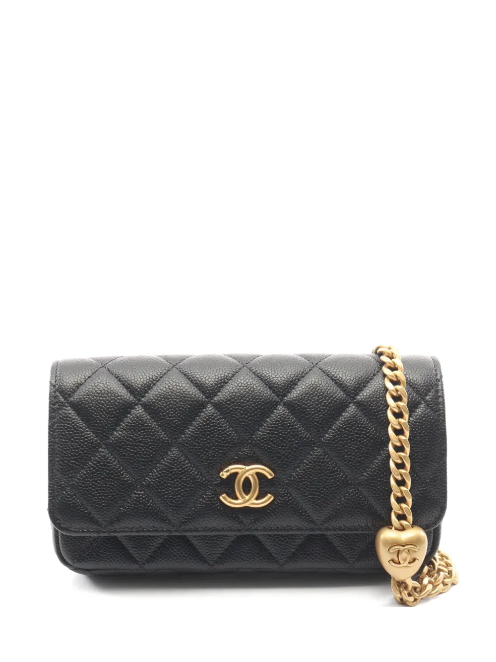 CHANEL Pre-Owned 2021 quilted mini bag - Black