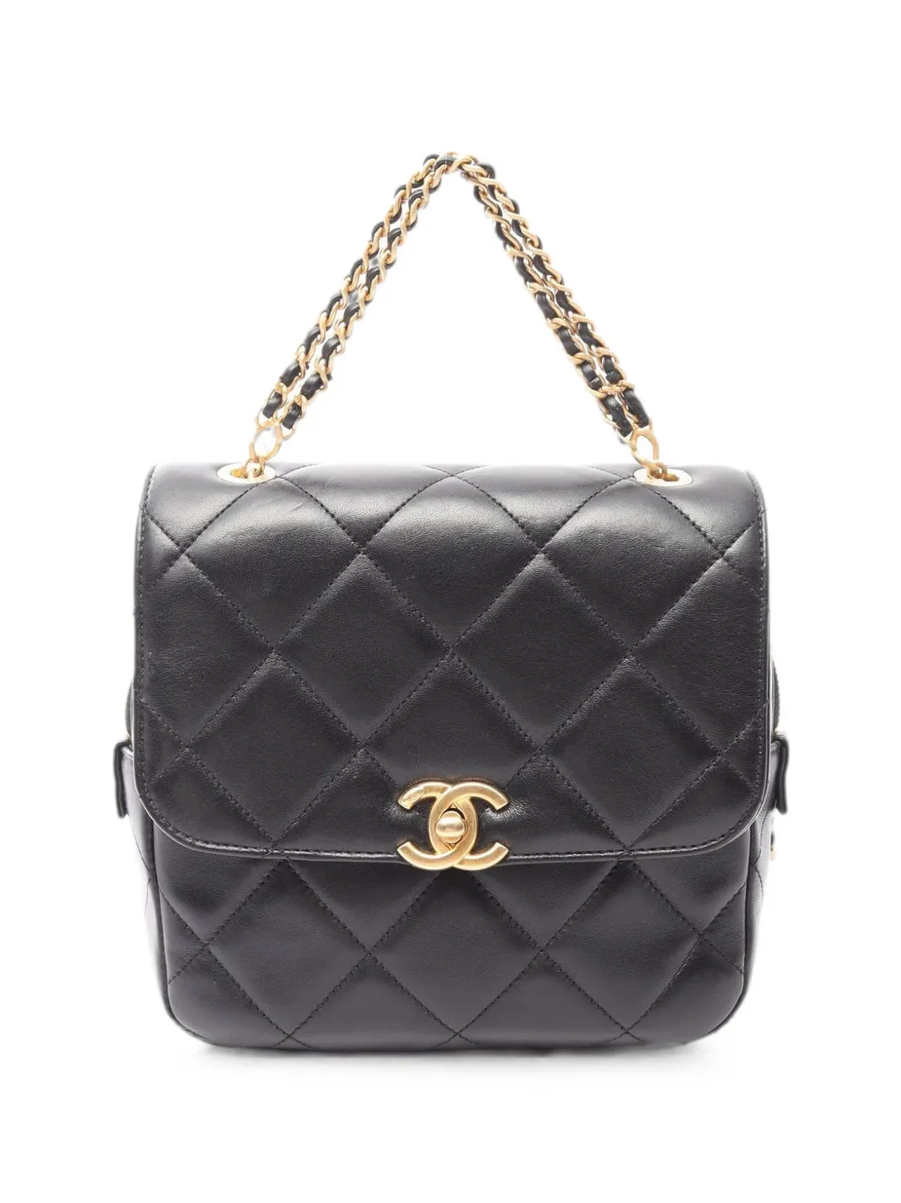 CHANEL Pre-Owned 2021s leather backpack - Black
