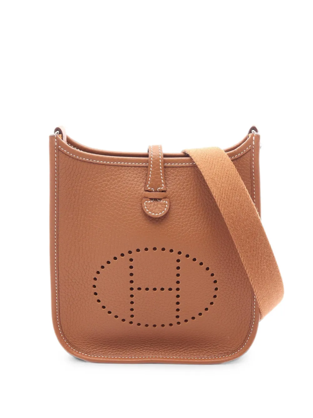 Hermès Pre-Owned Evelyne TPM shoulder bag - Braun