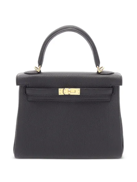 Hermès Pre-Owned 25 Kelly Togo 皮质手提包（2025年典藏款）