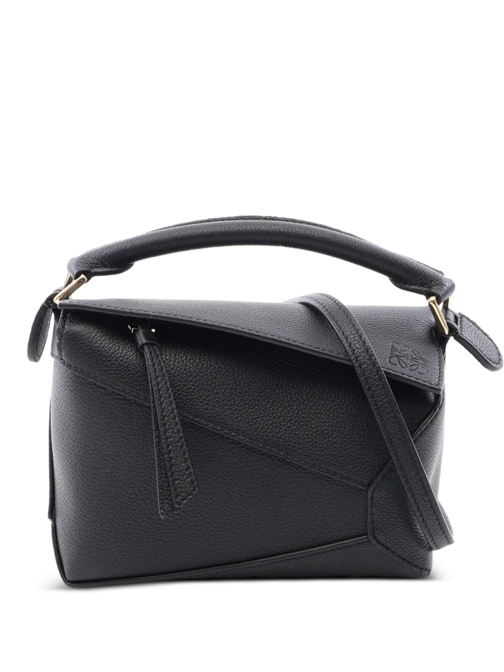 Loewe Pre-Owned mini Puzzle Edge handbag - Black