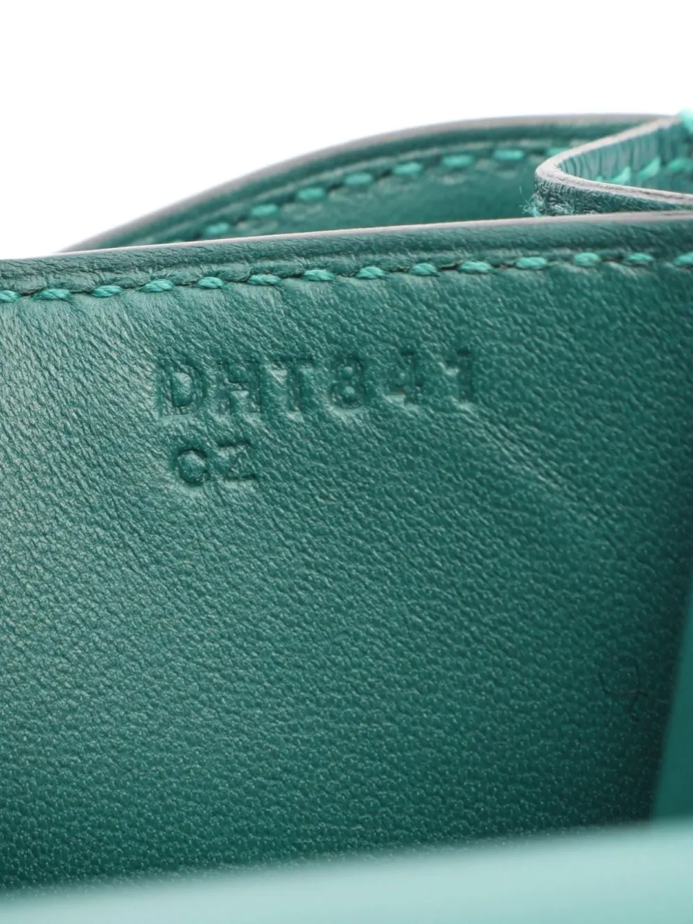 Hermès Pre-owned 2019 Constance 3 Mini Shoulder Bag in Green, view 4