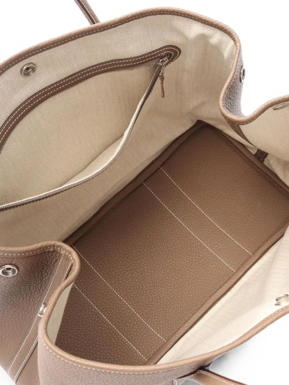 Hermès Pre-owned 2019 PM Garden Party Tote Bag in Brown, view 3