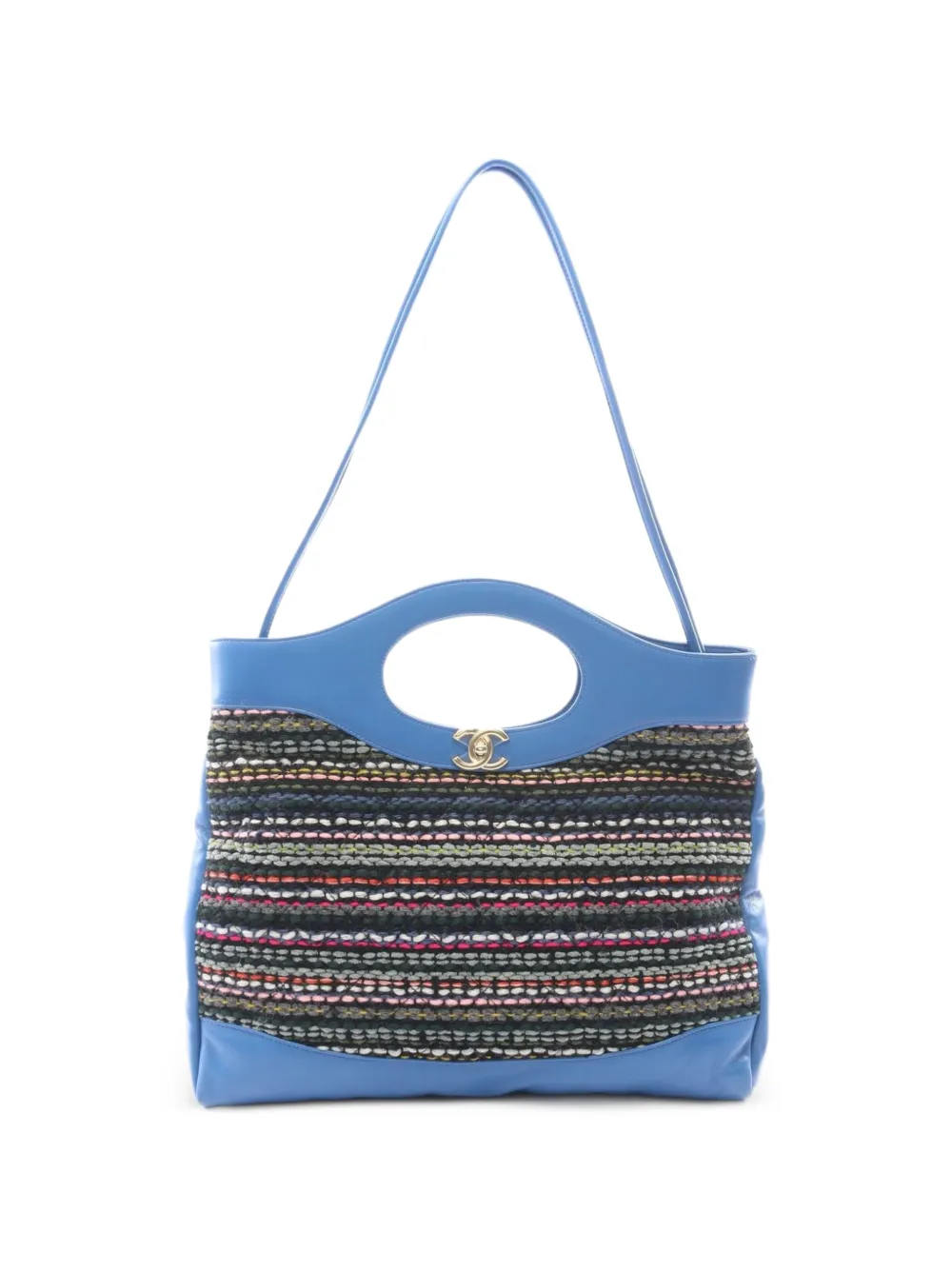 CHANEL Pre-Owned 2018-2019 Chanel 31 two-way handbag - Blue