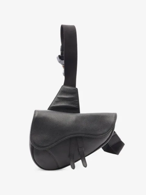 Christian Dior Pre-Owned Saddle leather body bag