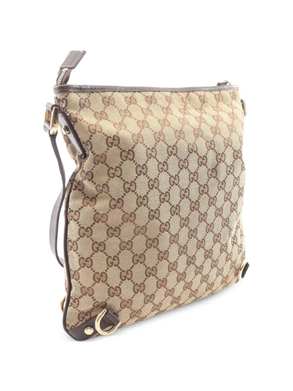 Gucci Pre-Owned Abby GG Canvas Shoulder Bag | Neutrals | FARFETCH