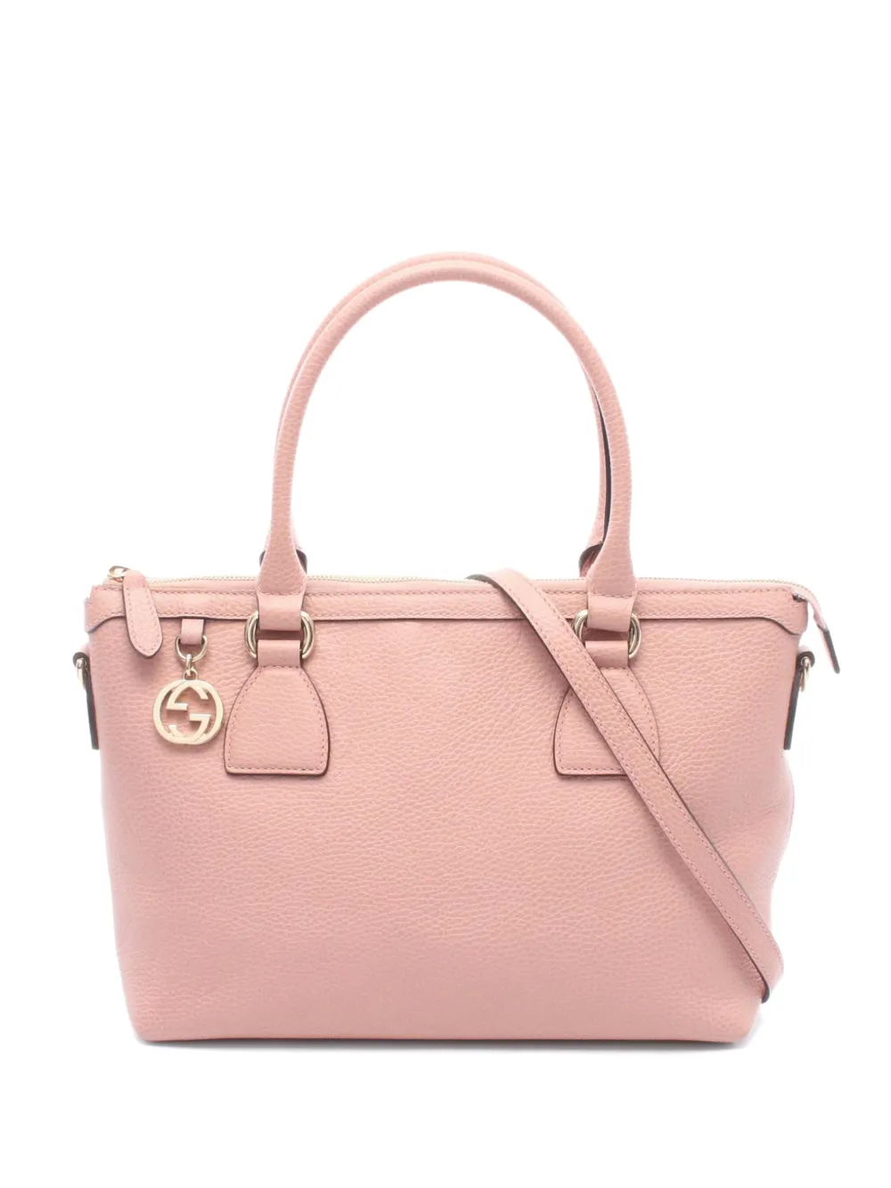 Gucci Pre-Owned Interlocking G two-way handbag - Rosa