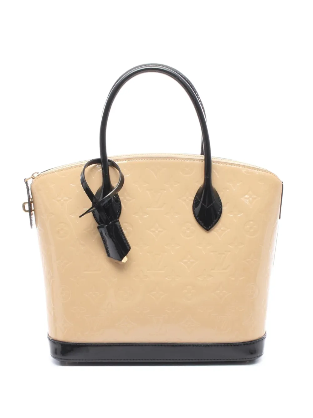 Louis Vuitton Pre-Owned 2015 PM Lockit Monogram Vernis tote bag - Toni neutri