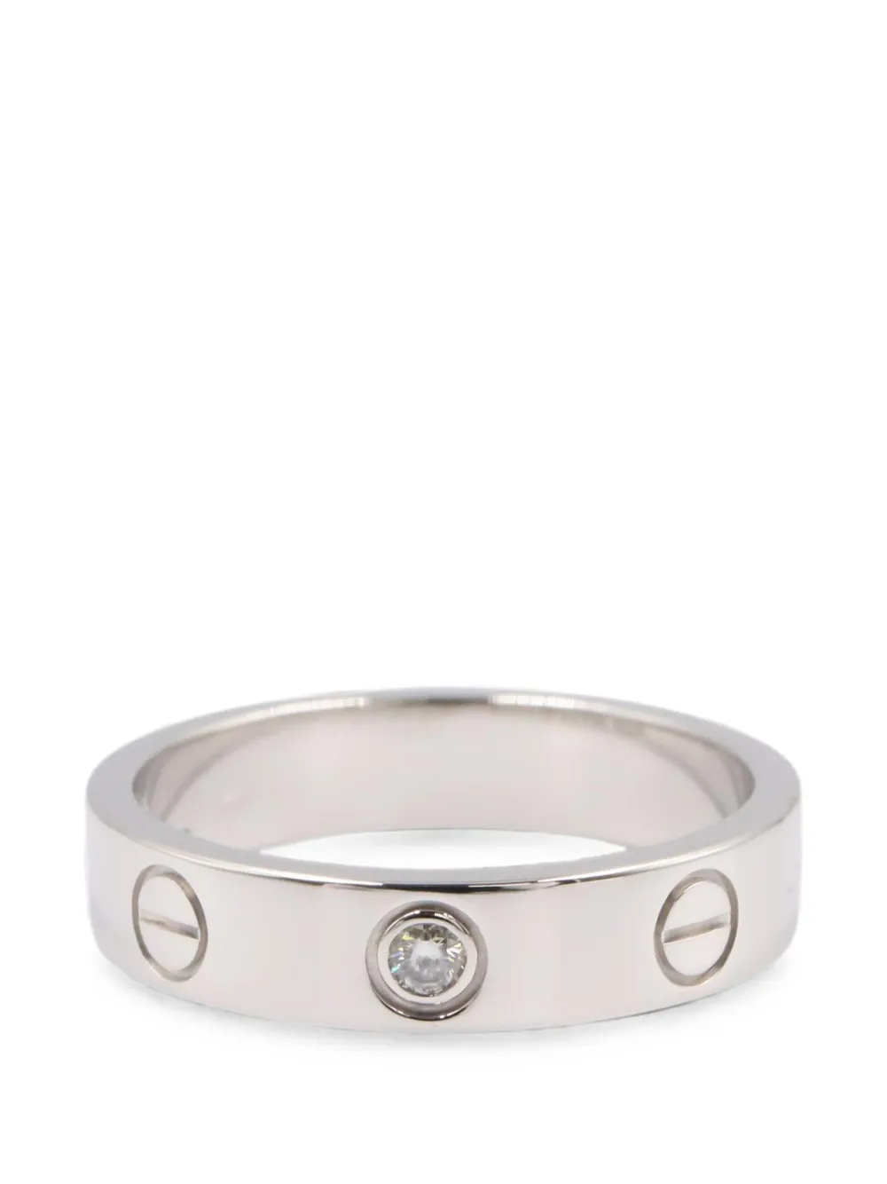 Cartier Mini Love diamond ring - Argento