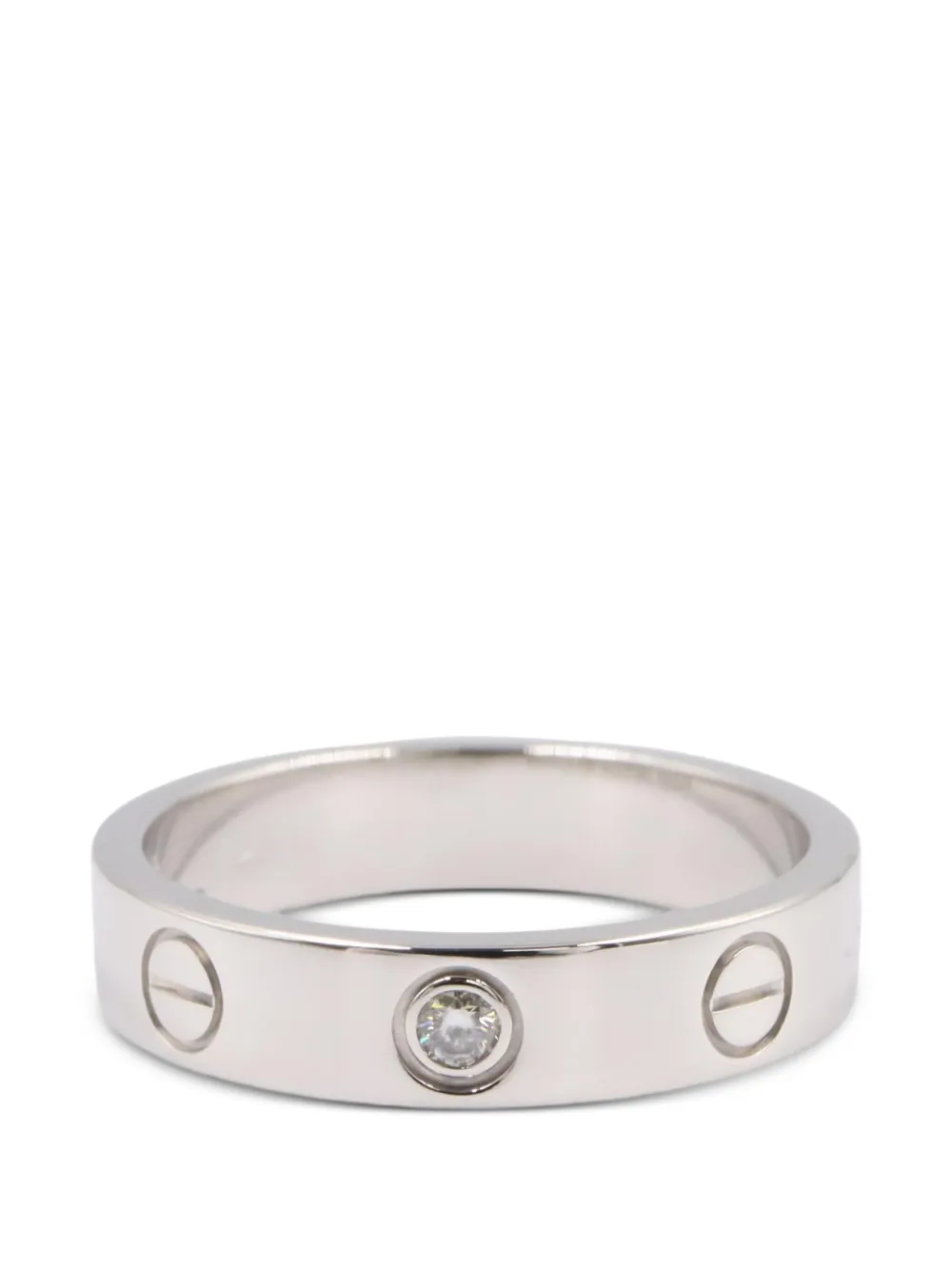 Cartier Mini Love diamond ring - Argento