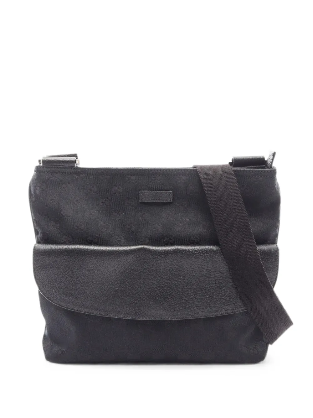 Gucci Pre-Owned GG canvas shoulder bag - Nero