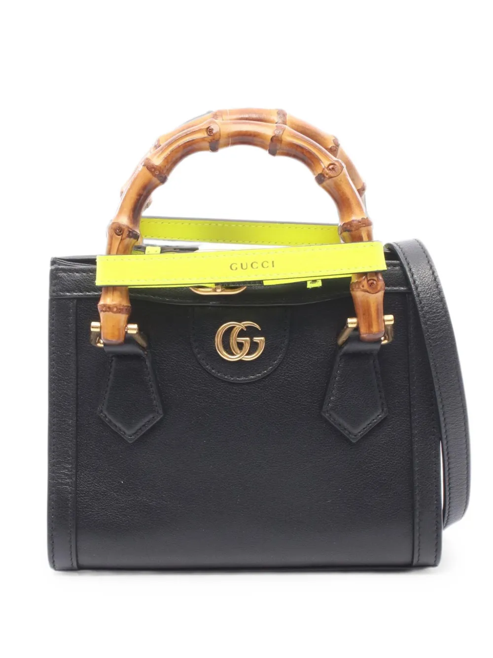 Gucci Pre-Owned mini Diana GG Marmont tote bag - Nero