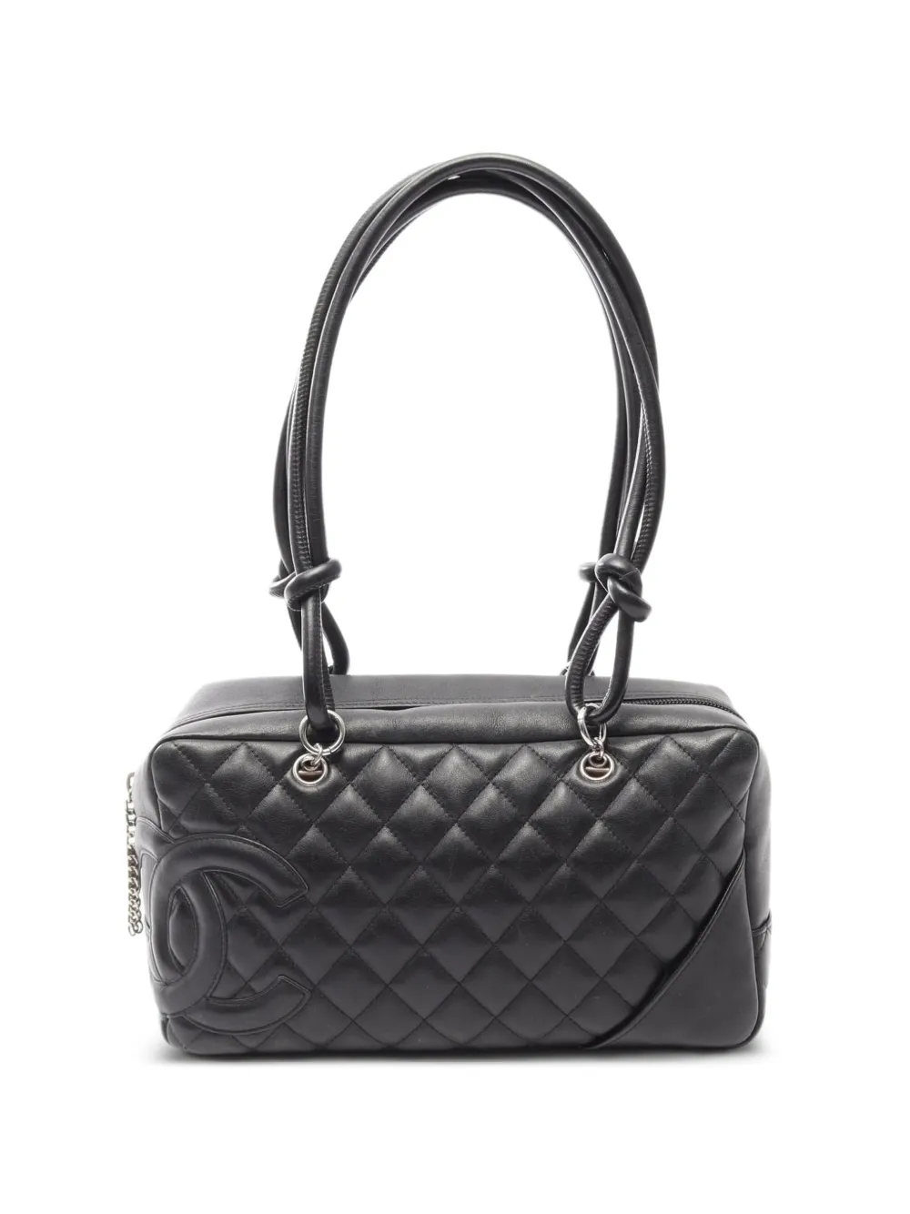 CHANEL Pre-Owned 2003-2004 Cambon Ligne Bowler tote bag - Nero