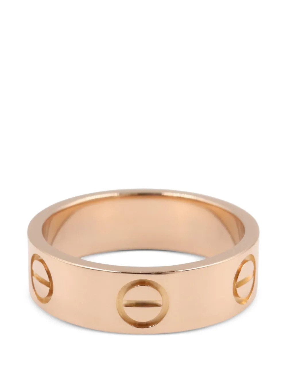 Cartier Love engraved-logo ring - Rosa