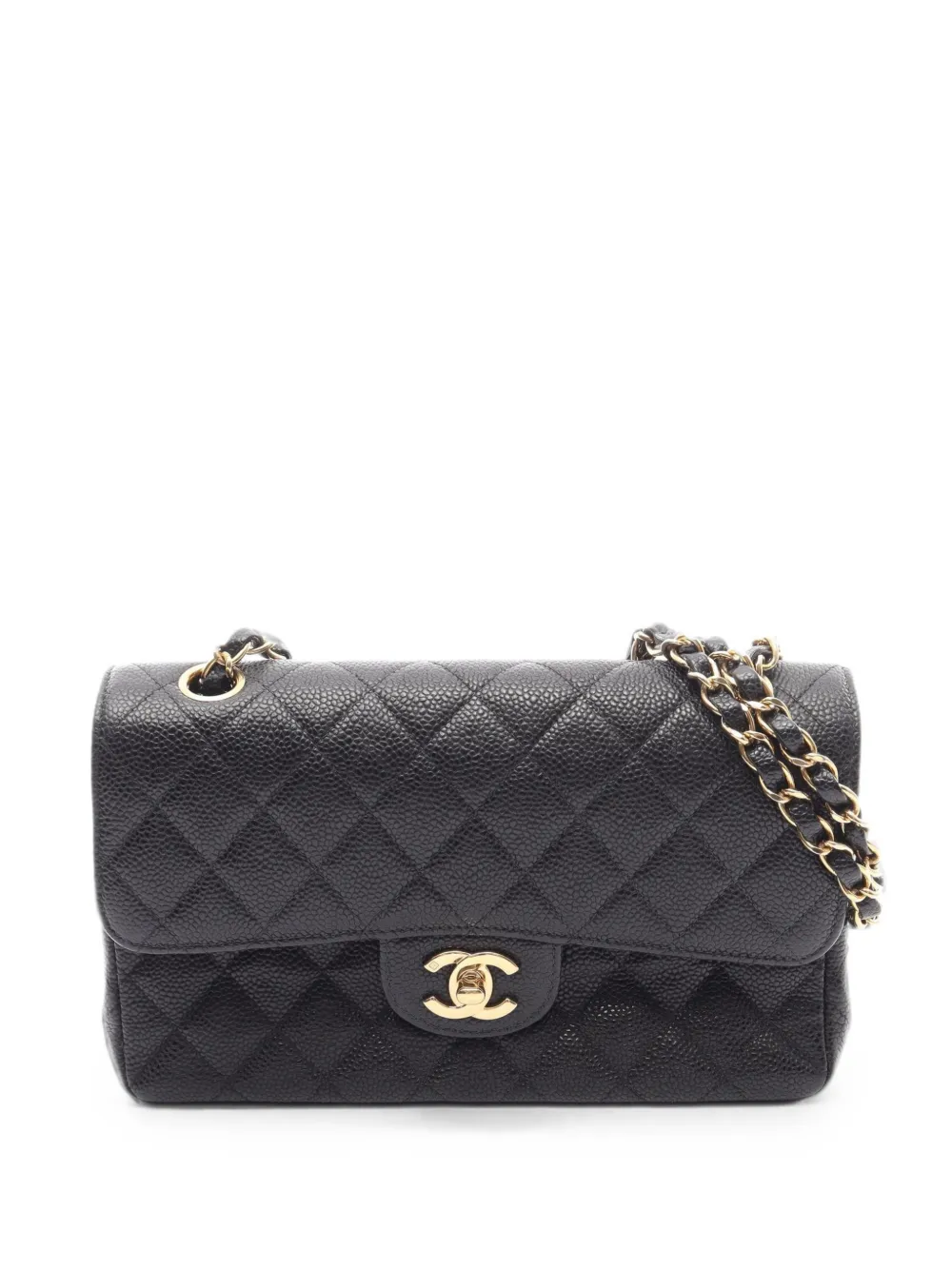 CHANEL Pre-Owned 2003-2004 Matelassé shoulder bag - Black